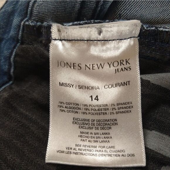 Jones New York Jeans Sutton Straight Plus Size 14 - Picture 7 of 11
